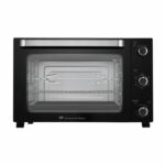 Comprar Mini horno eléctrico - convección natural continental edison - cemf60b3 - negro - l60 x h39 x p 48 cm