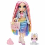 Comprar Muñeca rainbow high fashion con kit slime y mascota - amaya (arco iris) - muñeca glitter de 28 cm con kit slime