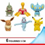 Comprar Pack 6 figuras pokémon - bandai - jw3614 - 5 cm - batallas pokémon