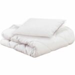 Comprar Pack orgánico edredón 100x140cm + almohada 40x60cm - mon p'tit dodo - cálido - 100% poliéster fibra hueca siliconada - 1 persona -