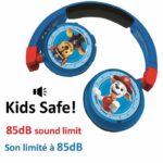 Comprar Pat 'patrouille cómodos auriculares 2 en 1 con bluetooth y cable plegables para niños con limitación de sonido - lexibook