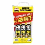 Comprar Pattex ni tornillo ni ni chrono - lote de 2 cartuchos 310ml 380g + 1 gratis