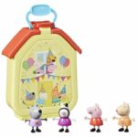 set maletín de peppa con casita plegable