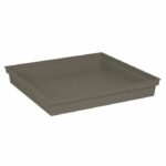 Comprar Platillo cuadrado toscana eda - 40 cm - taupe