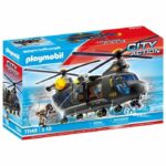 Comprar Playmobil 71149 helicóptero de transporte de fuerzas especiales - oficiales de policía - city action - unidad Élite