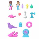 Comprar Polly pocket - rescate del delfín - caja de 2 minifiguras y animales hwn96