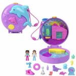 Comprar Polly pocket - rescate del delfín - caja de 2 minifiguras y animales hwn96