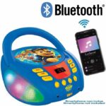 Comprar Reproductor de cd bluetooth paw patrol con efectos de luz