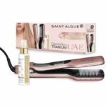 Comprar Saint algue demeliss titanium love edition plancha de vapor estuche gold pink + tratamiento nutritivo 100ml kera-protein