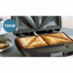 Comprar Sandwichera - philips - hd2331/90 - 750 w - placas triangulares - negra