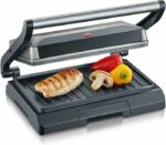 Comprar Severin kg2394 parrilla multifunción compacta: carne - paninis - verduras - placas antiadherentes 23x14-5 cm - recogegrasas