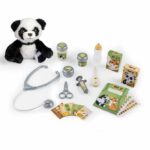 Comprar Smoby - centro veterinario zoológico - 1 peluche panda - muchos accesorios y funciones