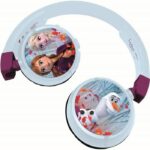 Comprar Snow queen cómodos auriculares 2 en 1 plegables con bluetooth y con cable para niños con limitación de sonido - lexibook