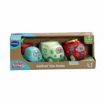 Comprar Vtech tut tut bolides - ecolo trio box - bombero + camión de basura + camión pequeño