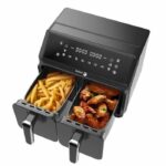 Comprar Airfryer 8l - fagor - freidora sin aceite 2 depósitos de 4l - 2200w - 8 programas - negra