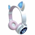 Comprar Auriculares 2 en 1 con orejas para gatos para escuchar su música inalámbrica en bluetooth 5.0