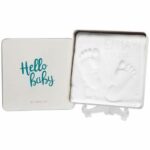 Comprar Baby art magic box square - kit de huellas y manos de bebé en caja metálica