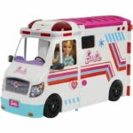 Comprar Barbie - set de vehículo médico con ambulancia y clínica - muñeca de moda - barbie - hkt79 - barbie fashion doll