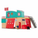 Comprar Bombero sam pontypandy estación de bomberos smoby con 1 figura - juguete para niños a partir de 3 años