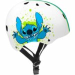 Comprar Casco skate - disney - stitch - circunferencia de cabeza ajustable 53/57cm - ventilación interna y espuma para mayor comodidad