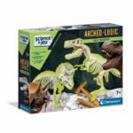 Comprar Clementoni archéo ludic - t-rex y triceratops fosforescentes - science & jeu