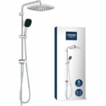 Comprar Columna de ducha con desviador manual - ahorro de agua - grohe vitalio comfort 250 - cromo - 26698001