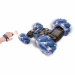 Comprar Extreme crosslander coche de control remoto todoterreno ligero y sonoro con control remoto y brazalete de control - lexibook