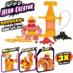 Comprar Figura hero creator blazagon 11cm - heroes of goo jit zu - kit de creación de texturas personalizadas