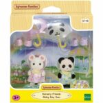 Comprar Figuras articuladas - sylvanian families - dúo de bebés con trajes de lluvia - panda y marshmallow mouse