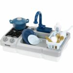 Comprar Fregadero de juguete - klein - fregadero de cocina miele con grifo funcional y accesorios - viene con muchos accesorios.