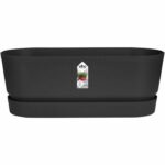 Comprar Greenville oval planter - plastic - Ø50 - marrón congelado