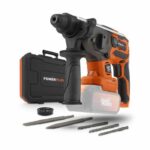 Comprar Hammer de broma inalámbrica 40v 5j sds -plus sin escobillas + 5 accesorios - dual power powdp15680 - entregado sin batería o cargador