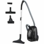 Comprar Hoover he1 - aspirador de bidón con bolsa compacta y potente - gran capacidad 2.5l - alto rendimiento en suelos duros y alfombras