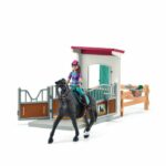 figura de caballo y accesorios