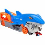 Comprar Hot wheels - transporter shark - pista / coche pequeño - edad 4 - azul - hotwheels city