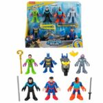 Comprar Imaginext - dc super friends - caja de figuras deluxe con 9 elementos - imaginext - hxf94