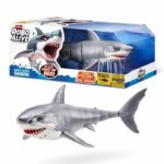 Comprar Juguete interactivo - zuru - shark attack robo alive - gran tiburón blanco con movimientos realistas y ojos brillantes