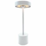 Comprar Lámpara de mesa inalámbrica - lumisky - roby white - h30 cm - aluminium touch - blanco mate - led