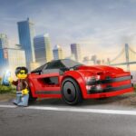 Comprar Lego city 60448 coche deportivo rojo - juguete de construcción para niños de 5 años