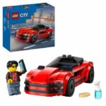 Comprar Lego city 60448 coche deportivo rojo - juguete de construcción para niños de 5 años