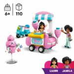 Comprar Lego friends 42643 puesto de algodón de azúcar y patinete - juguete para niñas a partir de 6 años