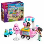 Comprar Lego friends 42643 puesto de algodón de azúcar y patinete - juguete para niñas a partir de 6 años