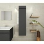 Comprar Luna columna de baño l 25 cm - gris mate