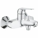 Comprar Mezclador monomando de baño/ducha - grohe swift - 24335001 - cromo - montaje en pared visto