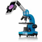 Comprar Microscopio para estudiantes biolux sel - bresser junior - aumento 40x-1600x - kit de experimentación - azul