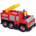 Comprar Mini vehículo sam el bombero - silvertorn - camión júpiter - figura articulada incluida - a partir de 3 años