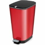 Comprar Papelera con pedal kis chic bin style - l - 50 l - rojo