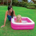 Comprar Piscina hinchable para niños / bebés intex piscina para niños carree 85 x 85 x 23 cm (color aleatorio)