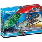 Comprar Playmobil - 70569 - policía helicóptero y paracaidista de la policía
