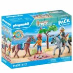 Comprar Playmobil 71470 amélia y ben con caballos